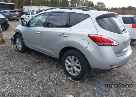 2012 Nissan Murano Sv z USA, uszkodzony, nr VIN JN8AZ1MW0CW230495